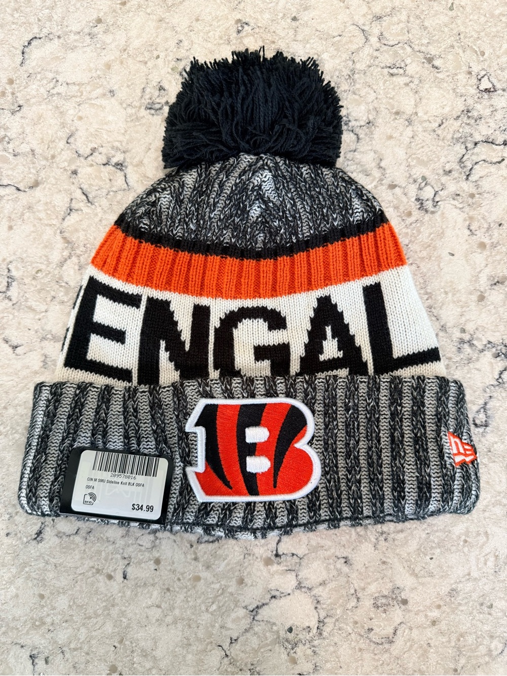 New Era Cap NFL Cincinnati Bengals Knit Winter Hat